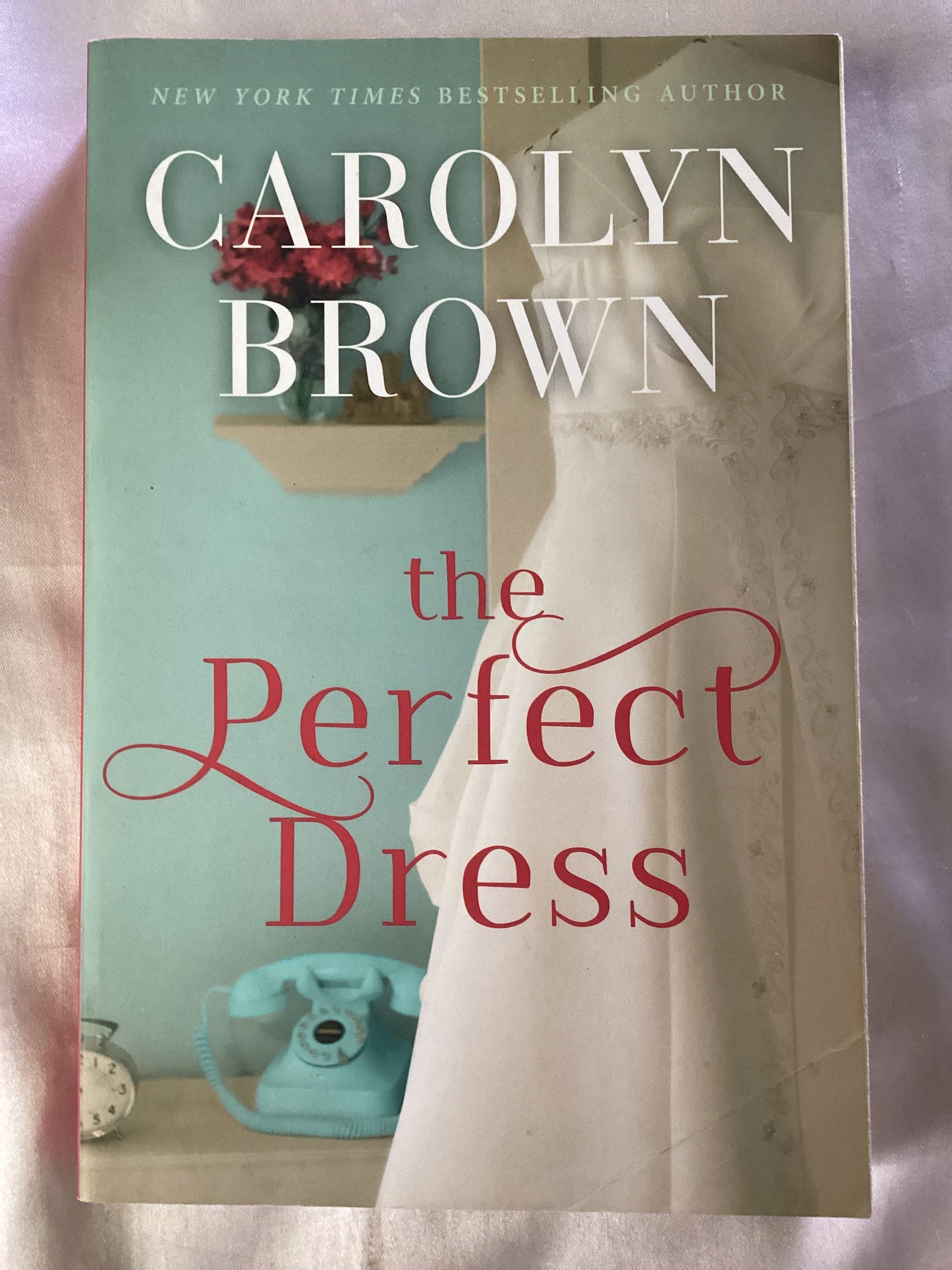 the perfect dress carolyn brown Assortment of Large Paperback Novels-Previously Owned Tile Print Graduation Gown (Brown, Matte, Style:With Choker +Gloves Grahams feeling it