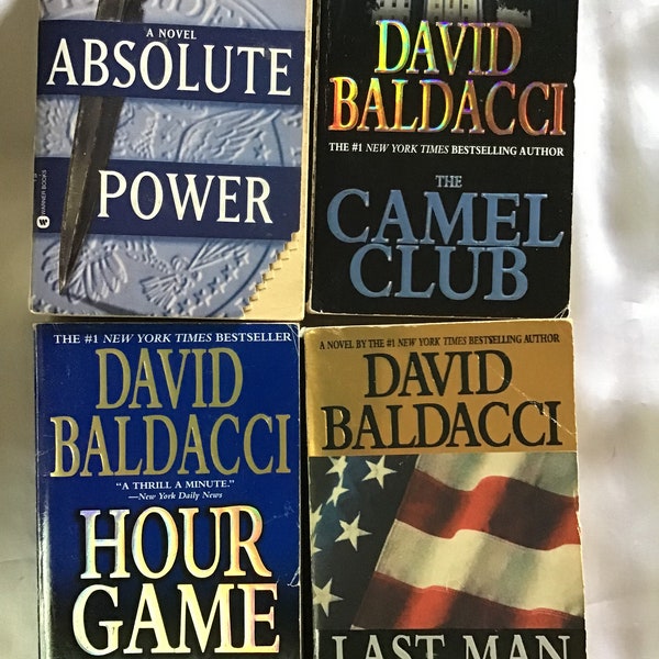 Assorted David Baldacci Paperbacks