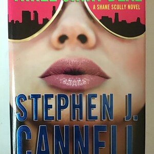 Assortment of Stephen J Cannell-Shane Scully Series-Hardback/Paperback Novels-Previously Owned