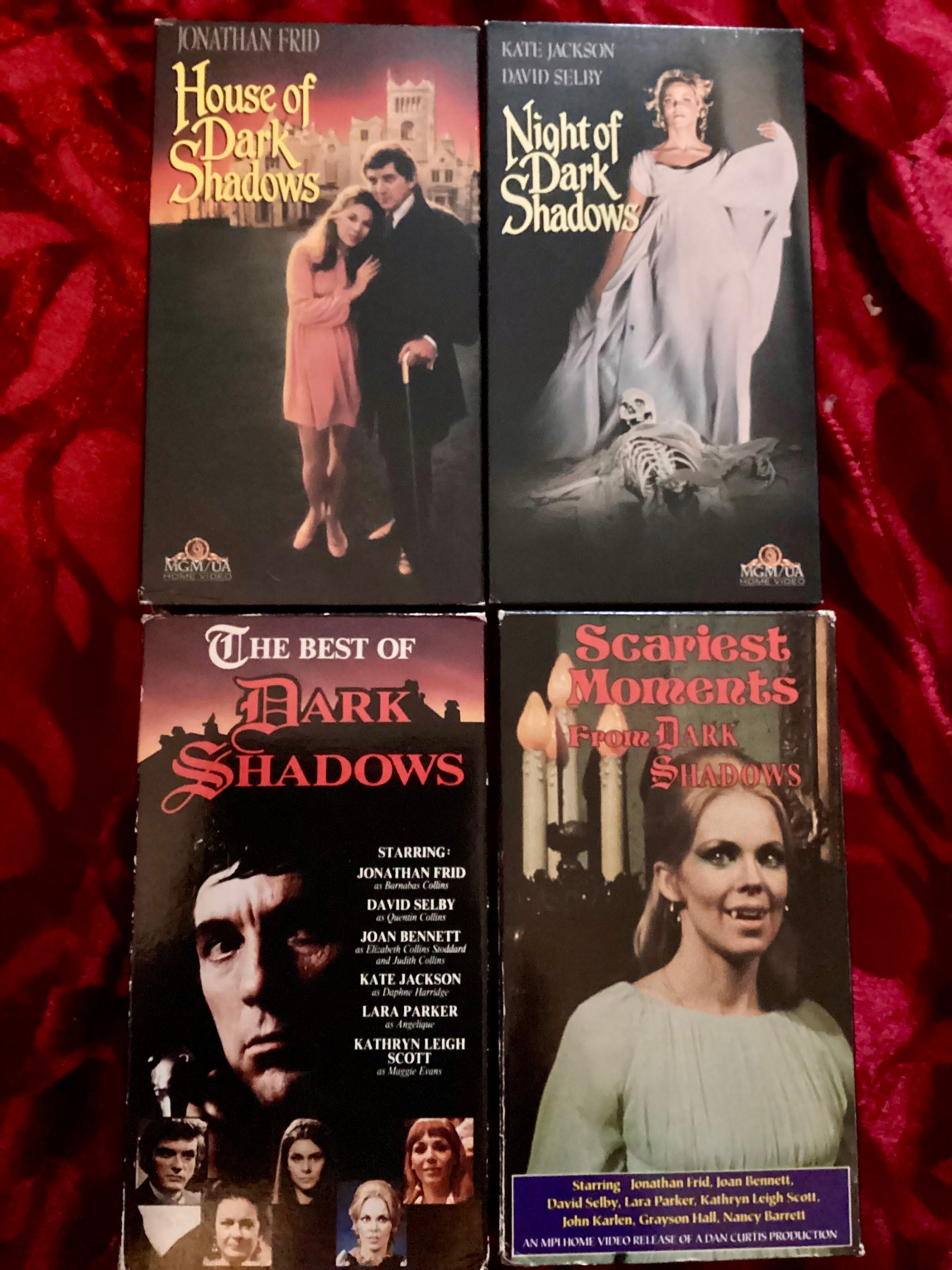 Pick and Choose-vintage Dark Shadows Series VHS Tapes-5.00 Each
