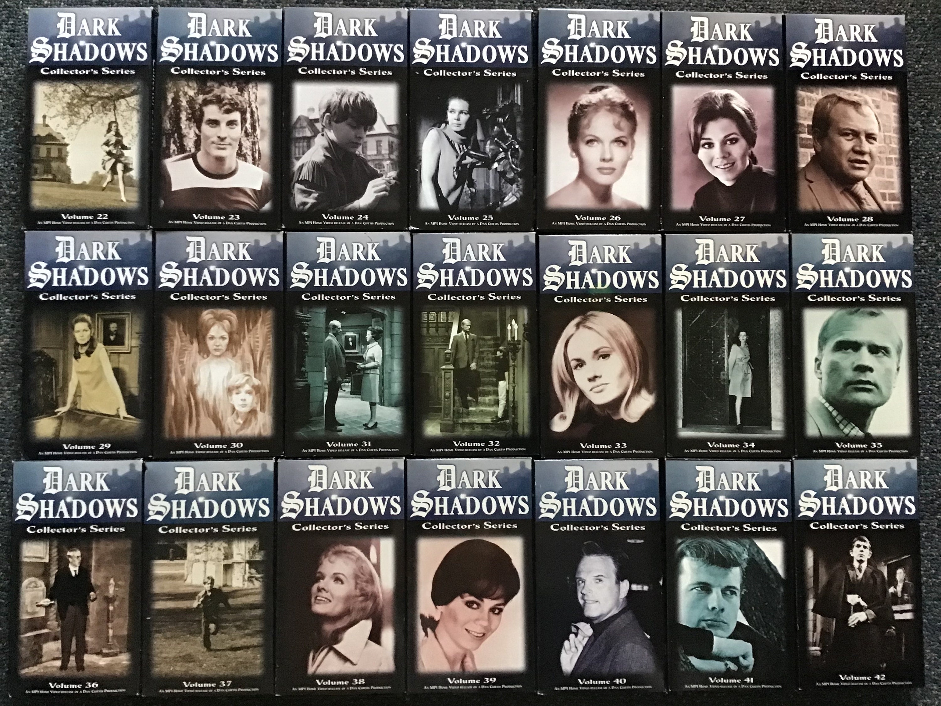 Pick and Choose-vintage Dark Shadows Collectors Series-vhs Tapes
