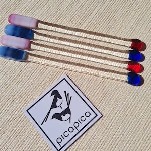Glass swizzle sticks/drink stirrers