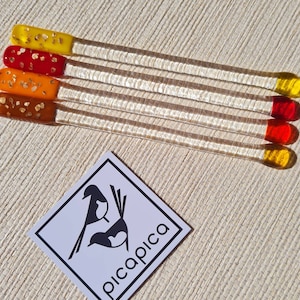 Glass swizzle sticks/drink stirrers