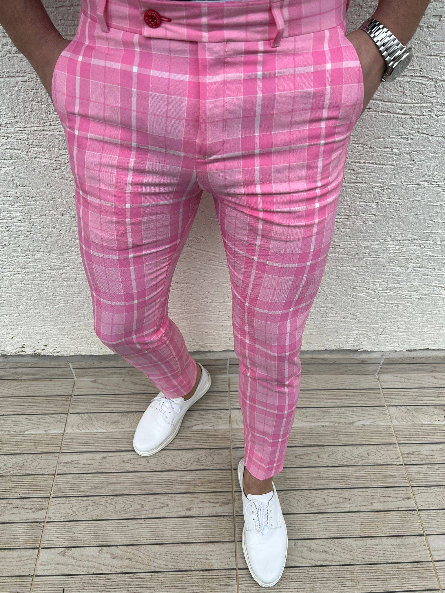 Men Fancy Pants Shipping From TEXAS. Gentlemen Pants Tartan | Etsy