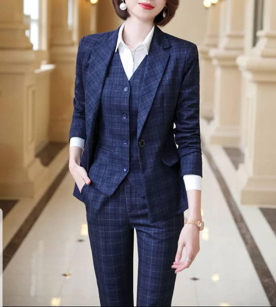 chinese dress ladies Womens Casual 2 Piece Outfits Fall Office Skirt Suit Set Elegant Bodycon  Pencil Skirts Set for Work Wedding Guest Black L at Amazon Women's Clothing  store