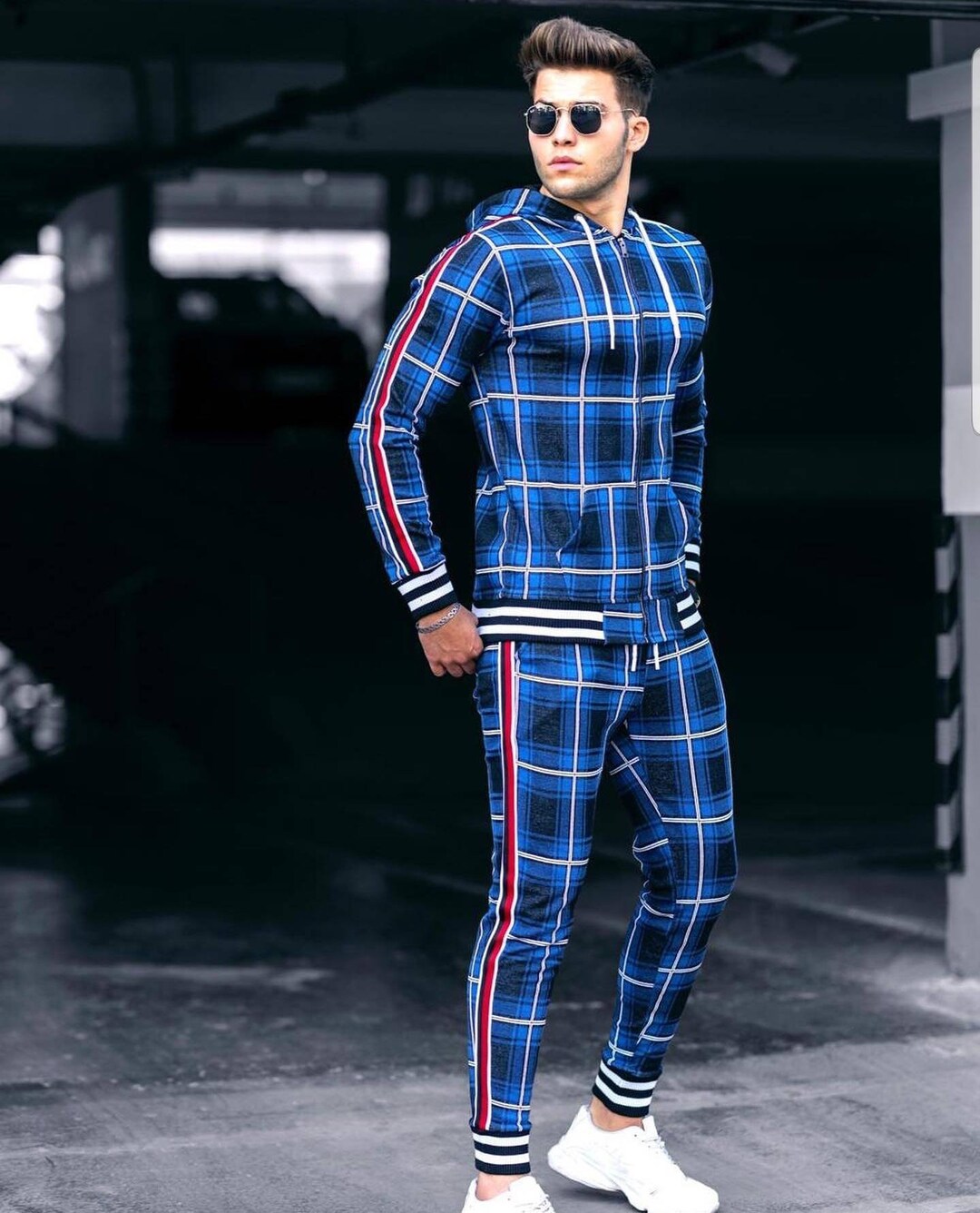 Men Tracking Walking Suit, Shipping From TEXAS. Valentine's Tracksuit ...