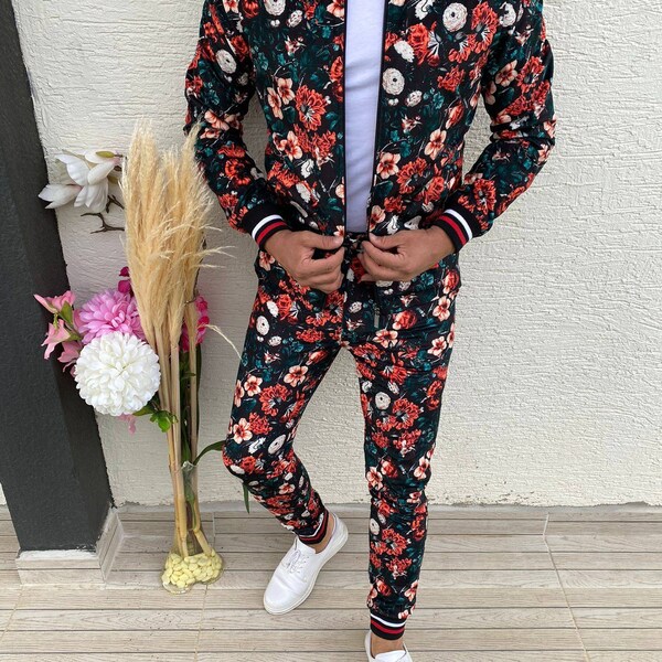 Tuta Sportiva DNA Tartan | Uomo | Poliestere Ed Elastan | Made In Italy - Foto 8