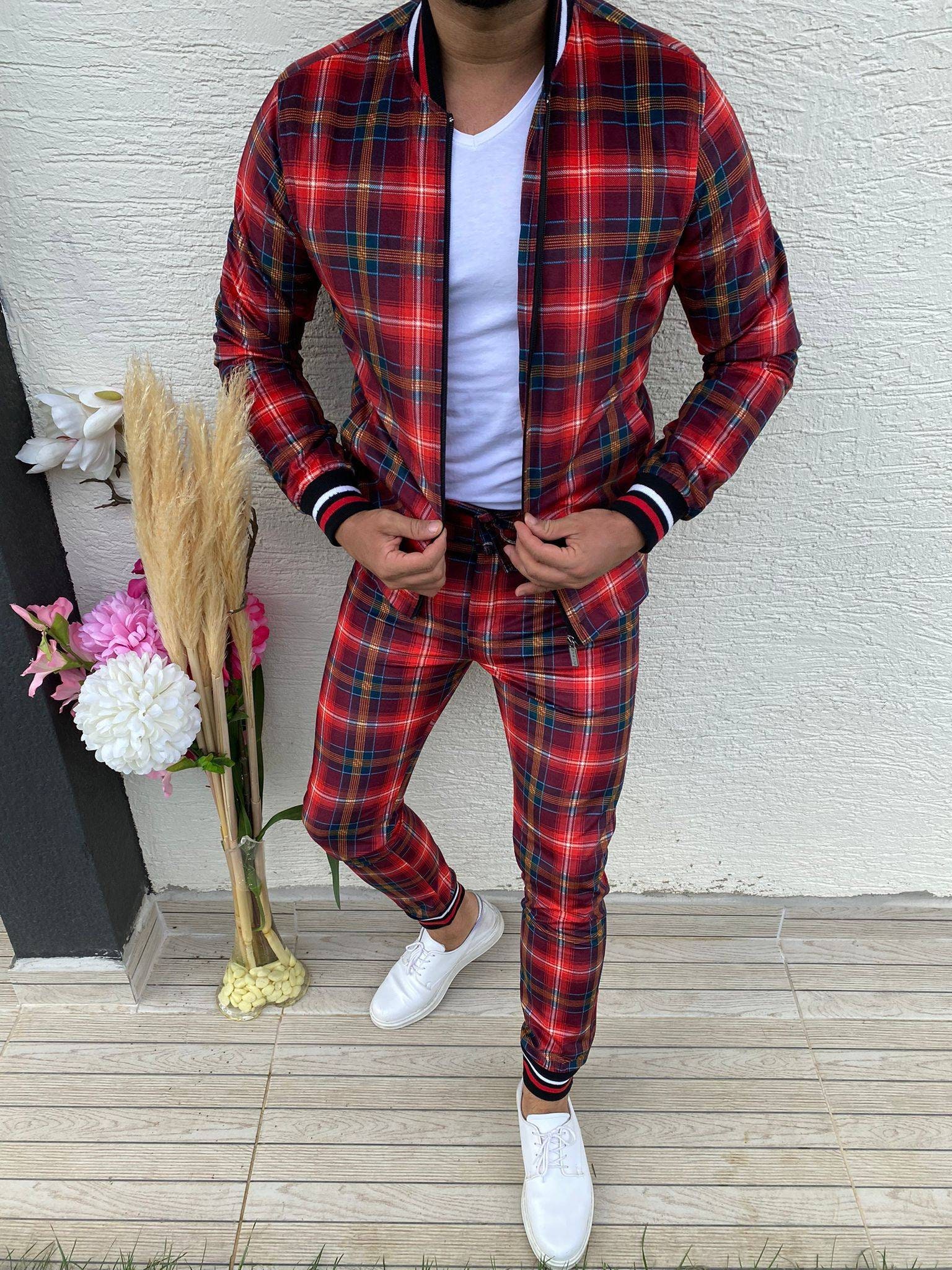 Tartan Tracksuit Etsy
