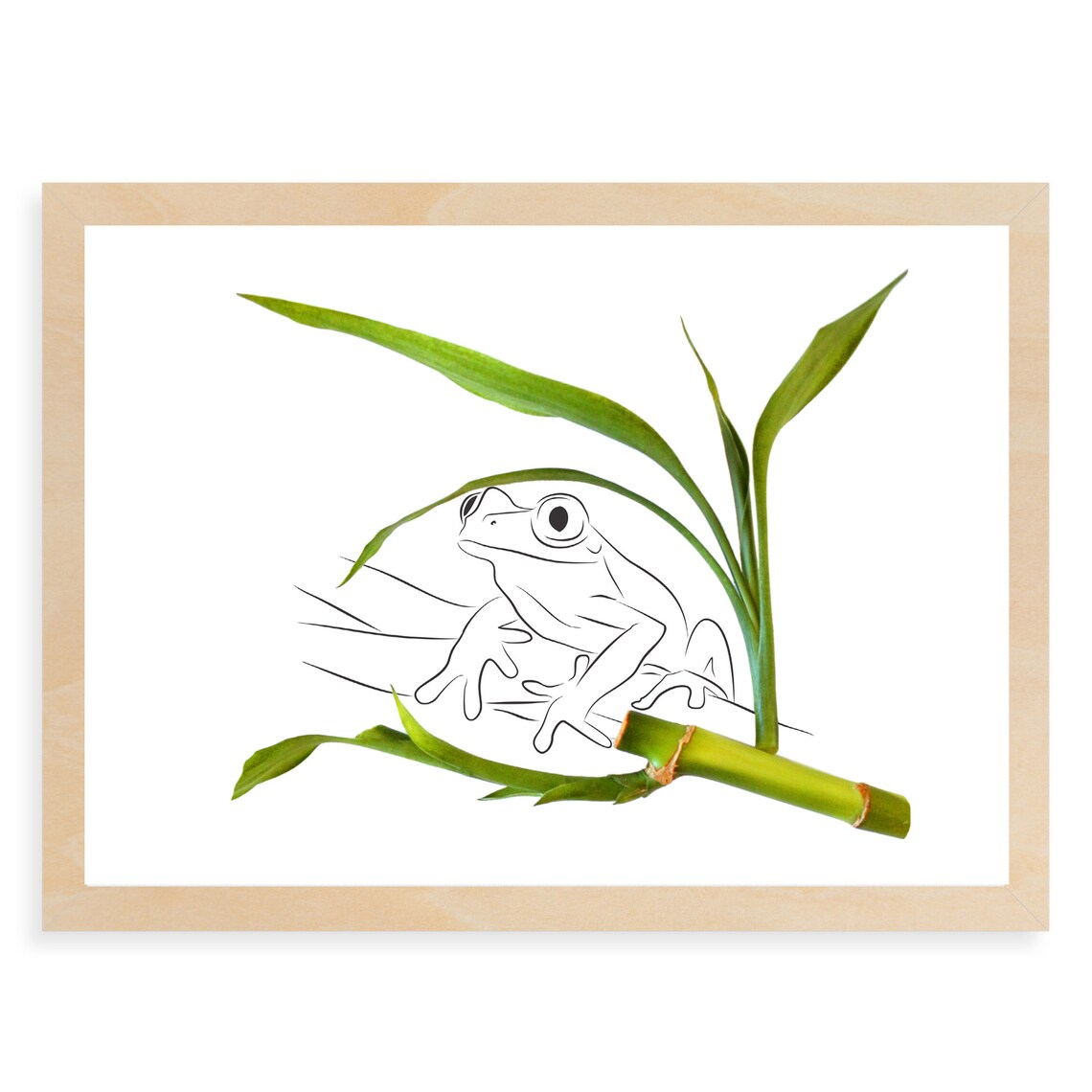 Printable Original Line Art, Minimalist Modern Digital Art Print, Line ...