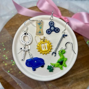 Occupational Therapy Earrings | Handmade Polymer Clay OT Gift