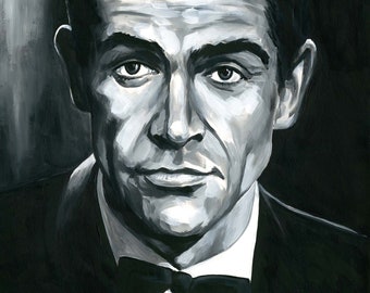 Sean Connery 007 by Alex Stutchbury