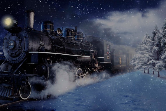 Polar Express Digital Template | Etsy