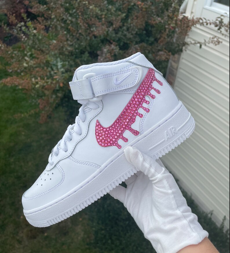 dusty pink nike air force