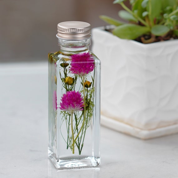 Dried Flowers - Unique Decorative Bottle