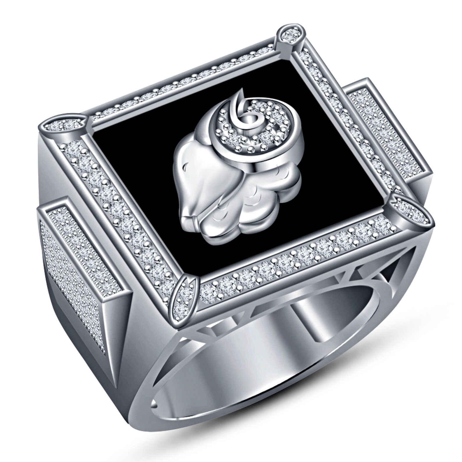 Mens Ring Zodiac Sign Rings Zodiac Ring Zodiac Etsy