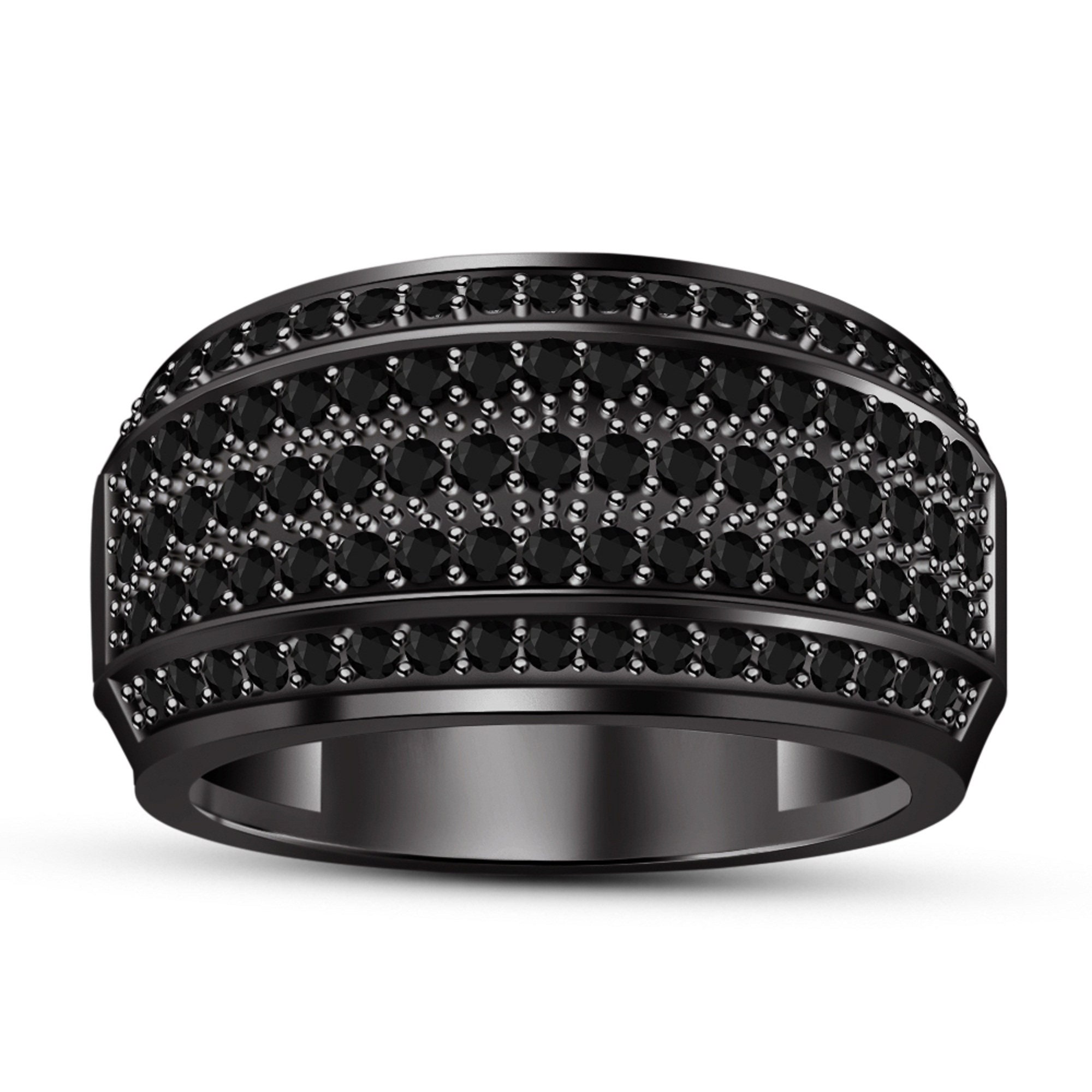 AYVRUOP Menschliche Diamanten Halskette - Hip Hop Schmuck Mit Zirkonia