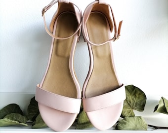 cute light pink heels