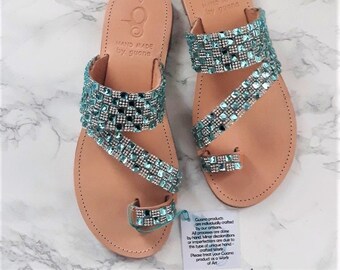 sparkly sandals size 5