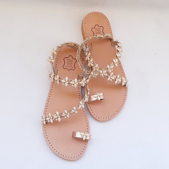 crystal flip flops for wedding