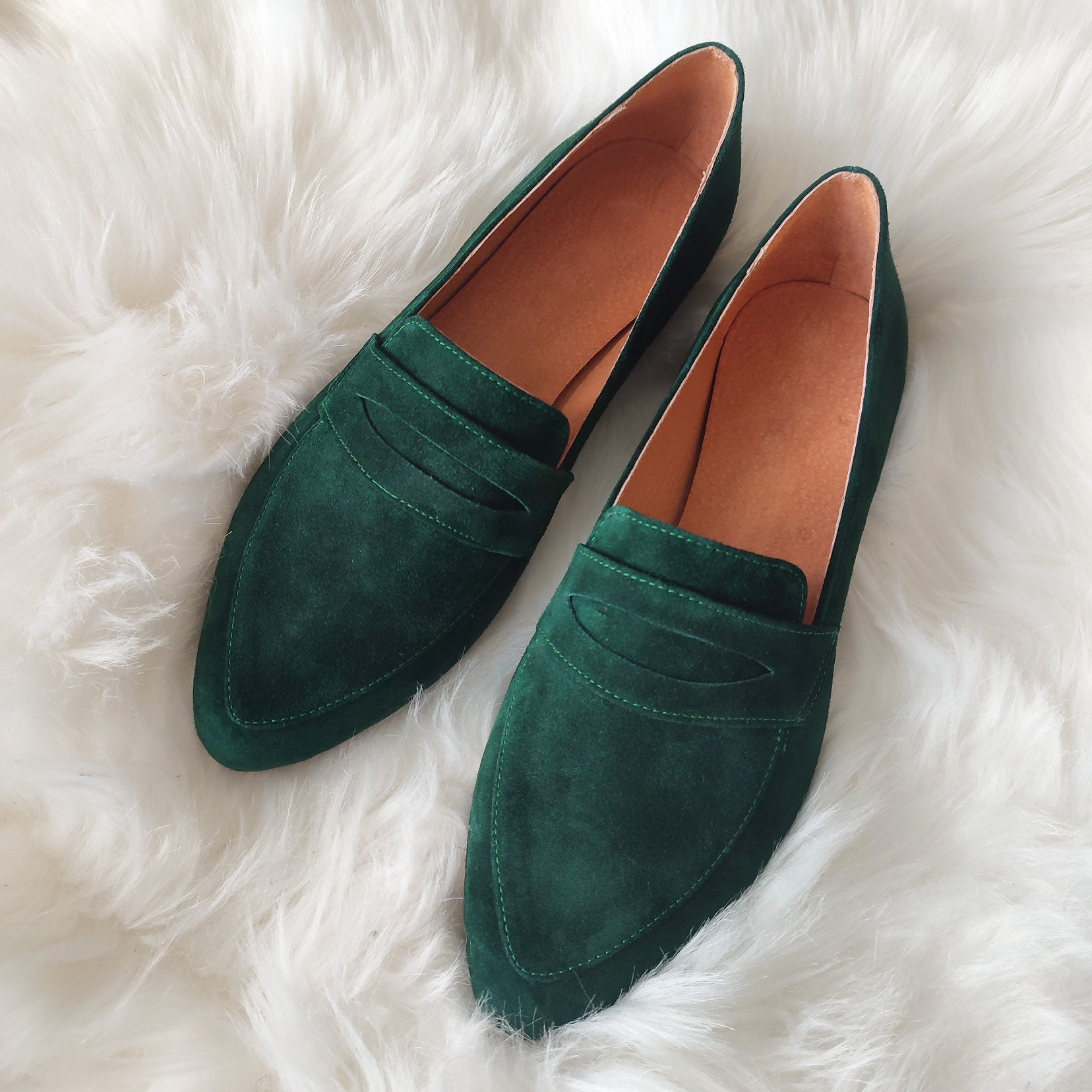 Pretty clearance green loafers