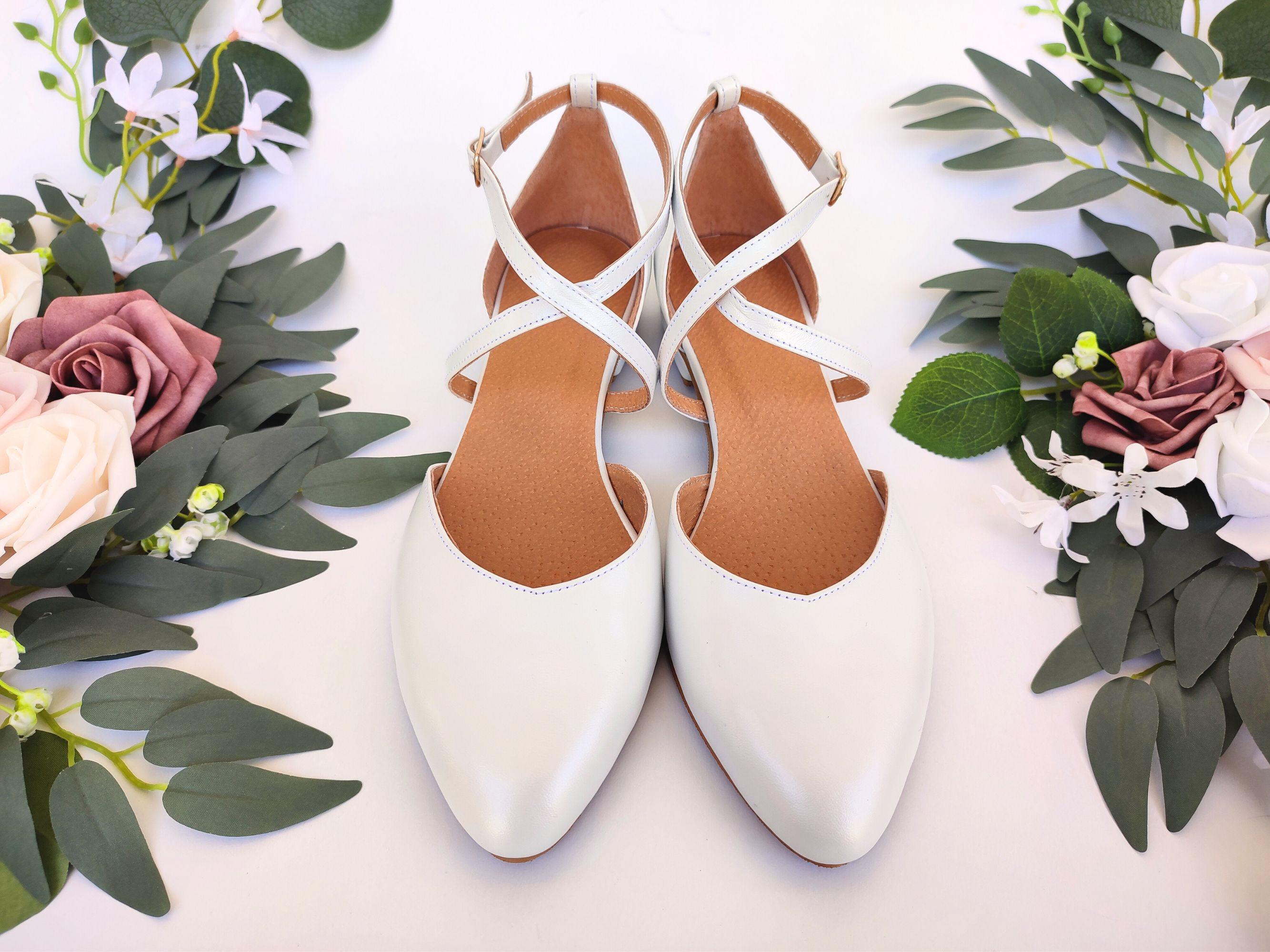 Gouden Platte schoenen voor vrouwen online kopen