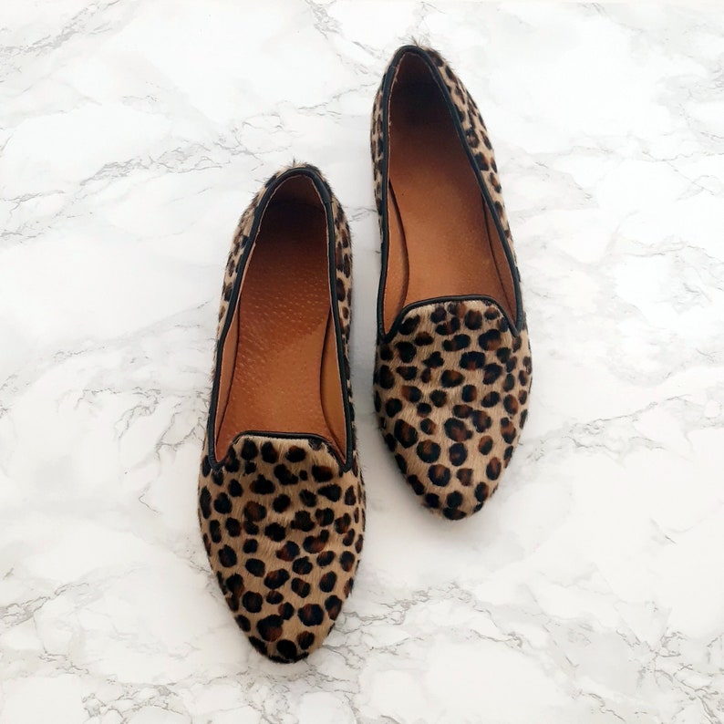 Ostel Latte Ivory Cow Pony Loafers