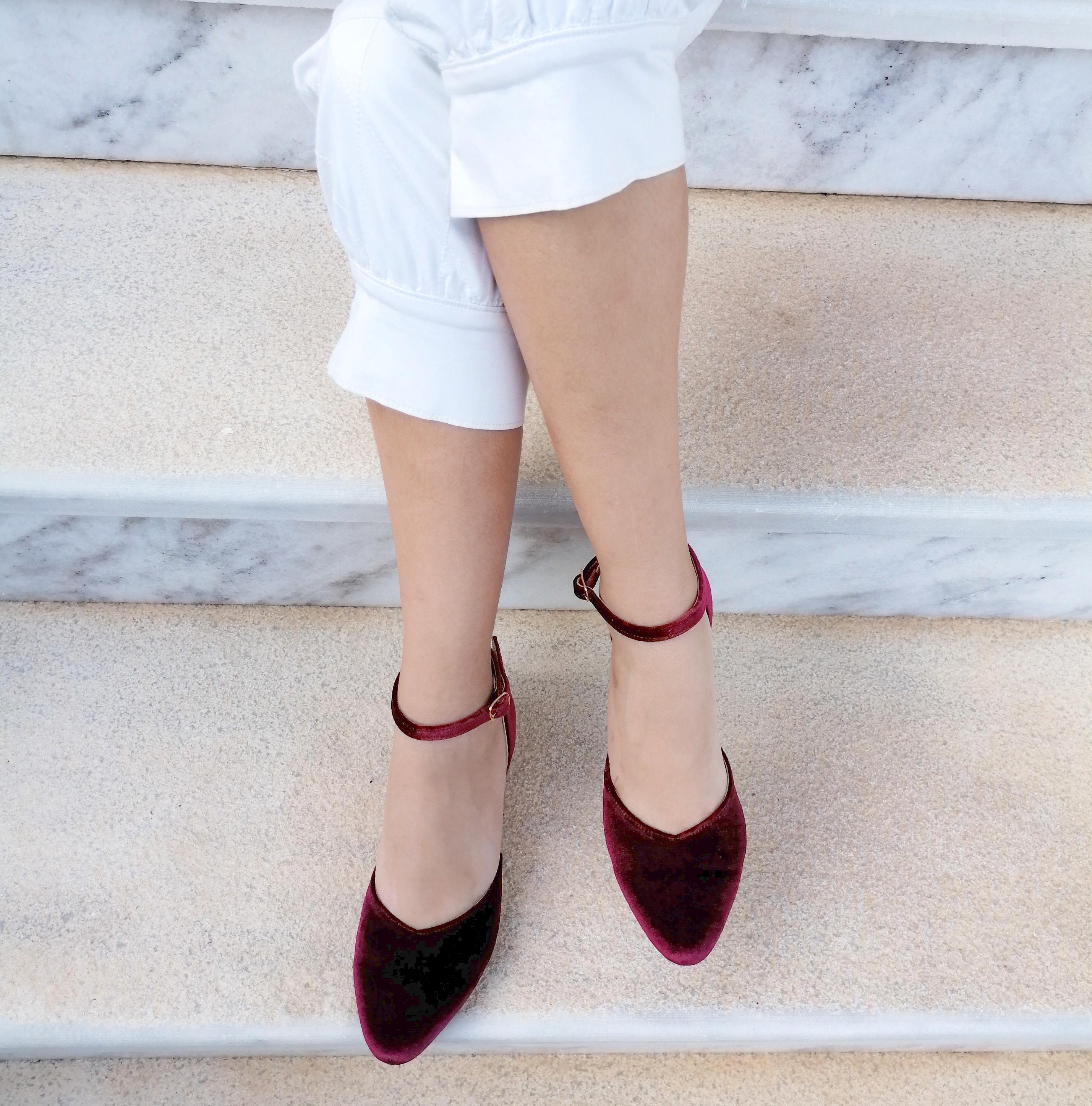 Red Evening Shoes - Etsy