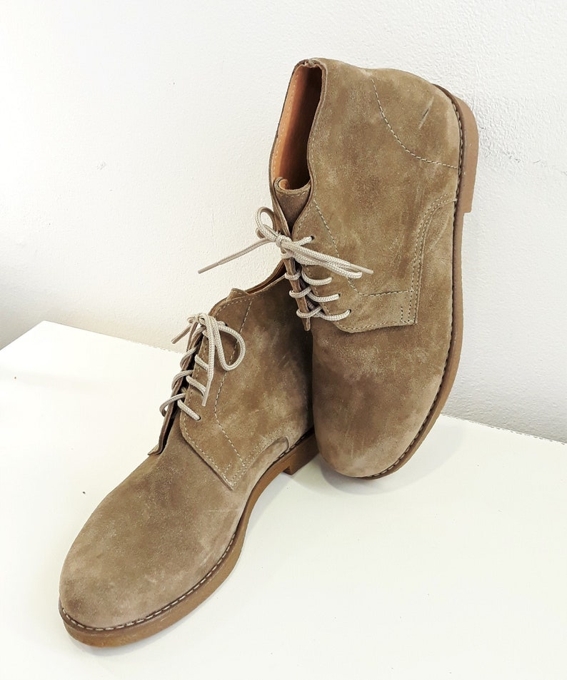 lightweight suede boots