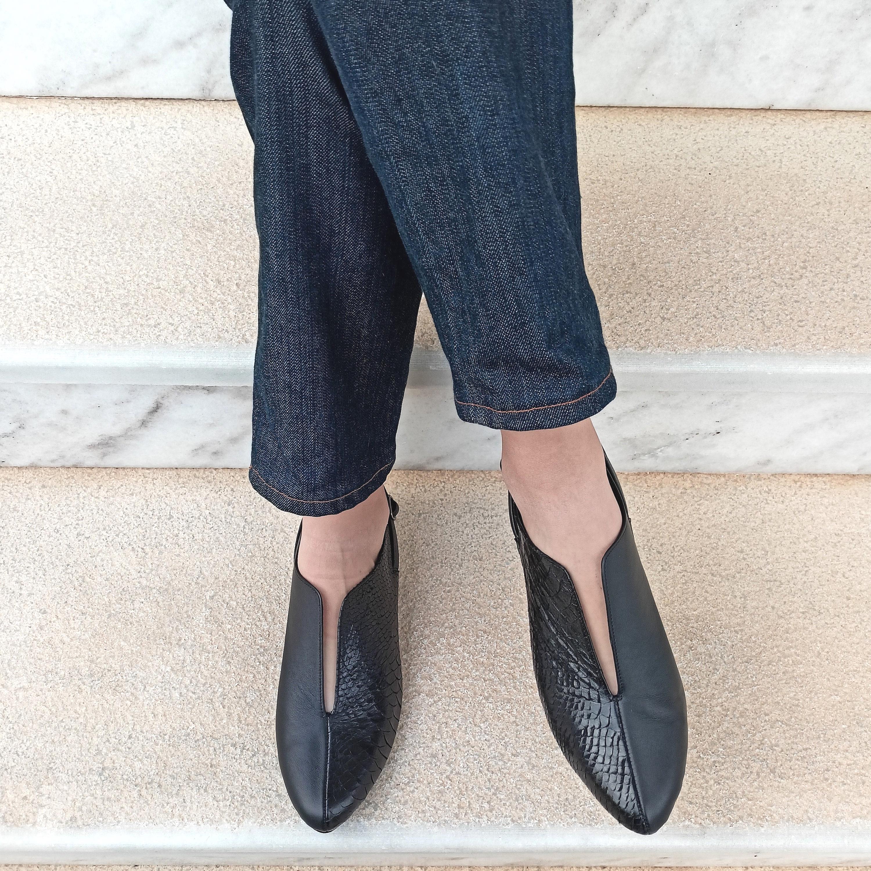 Ballerine Eleganti Donna Comode Con Fiocco Punta Tonda Classiche