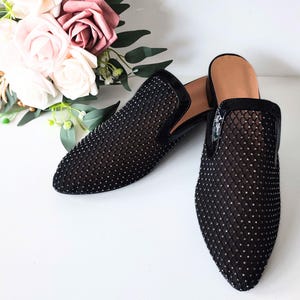Womens Black and Gold Dress Shoes - Etsy