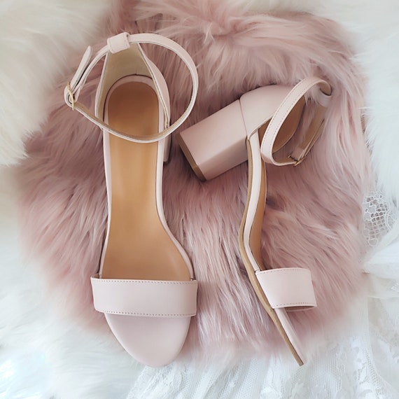 Pale Pink Wedding Shoes - Dress for the Wedding