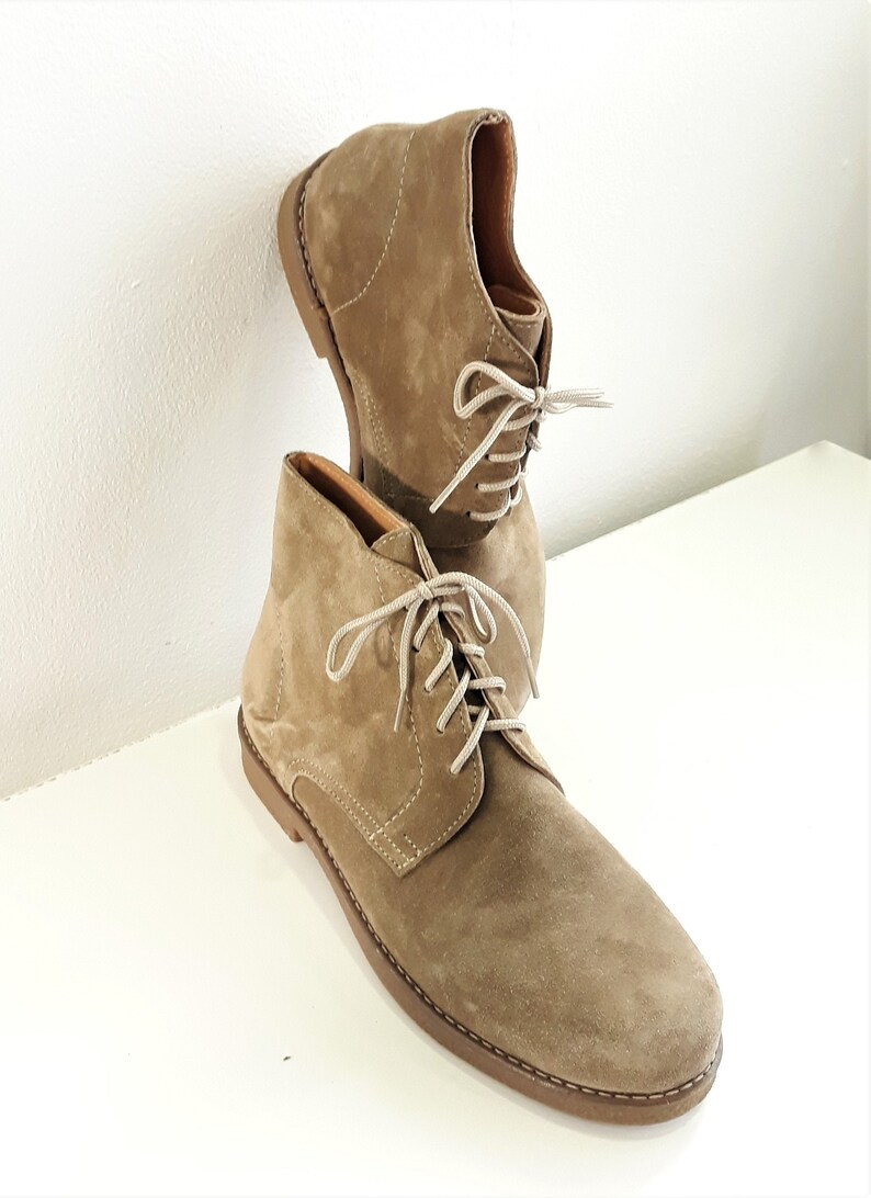 light brown ankle boot