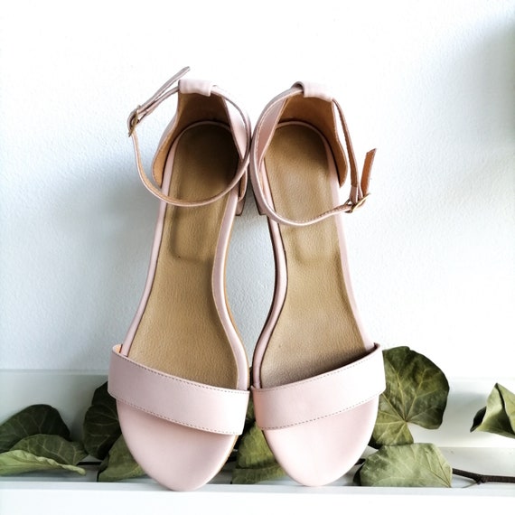 light pink sandals women's shoes