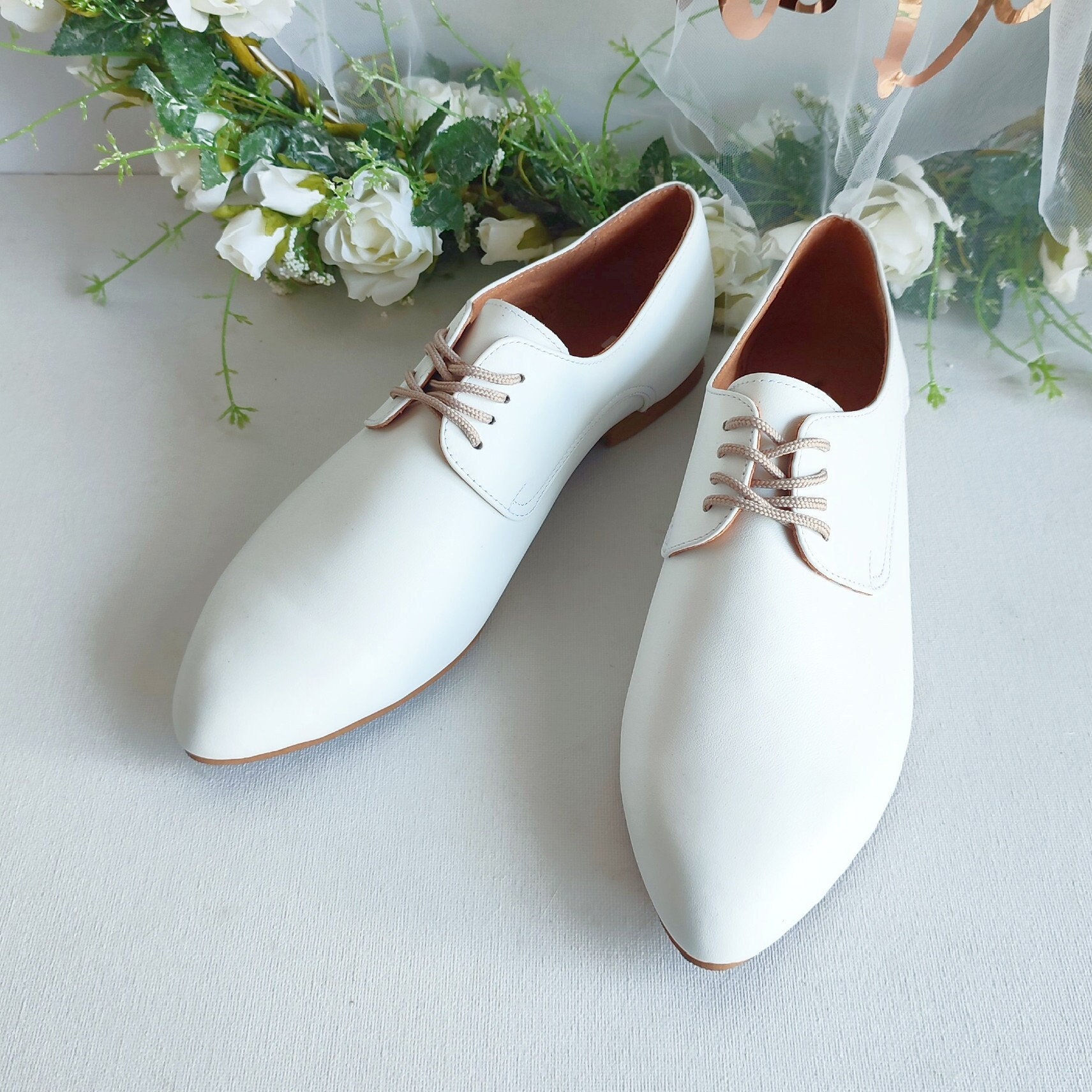Elegant White Knit Oxford Shoes Amazon.com | Santimon Mens Dress Shoes Business Formal Lace  main image 2