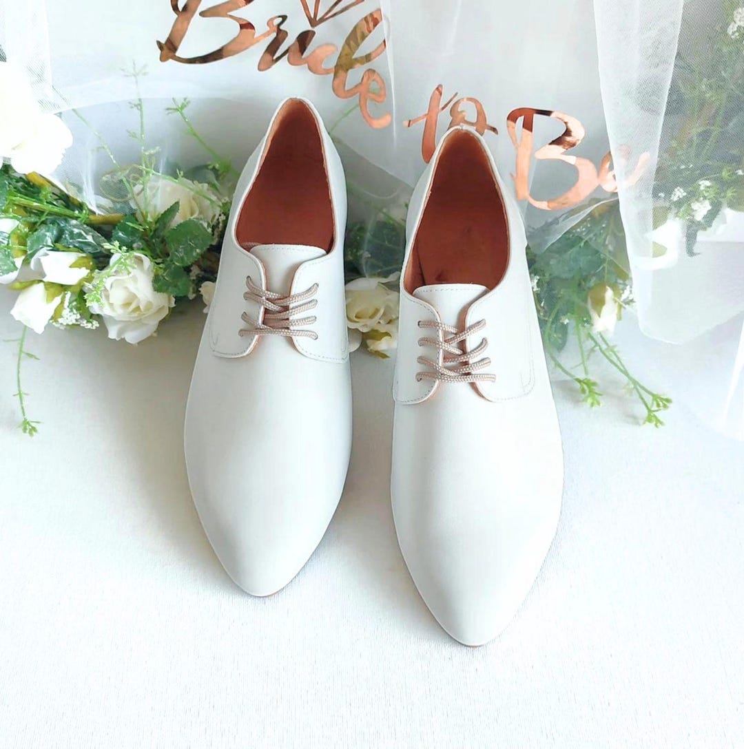ローファー・オックスフォード CASTANER Women Laced up Shoes 216691005 White women faux leather ladies oxford flats lace up shoes Brogue