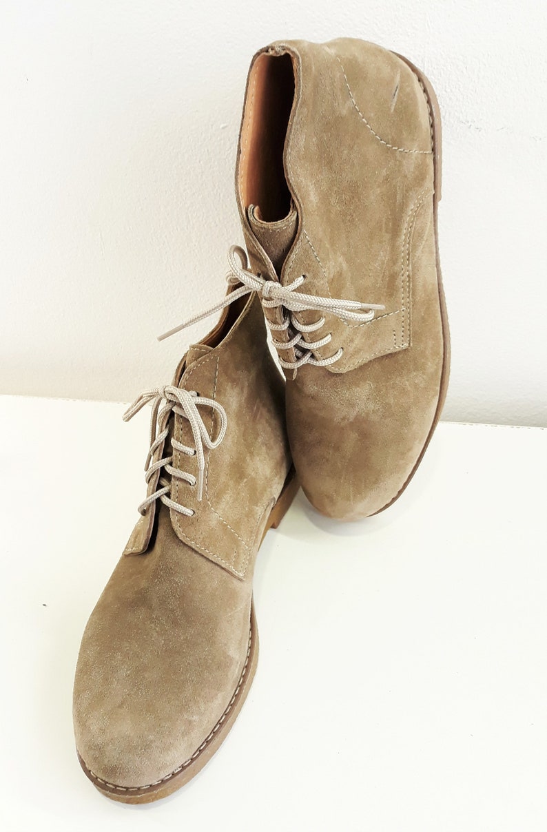 light brown ankle boot
