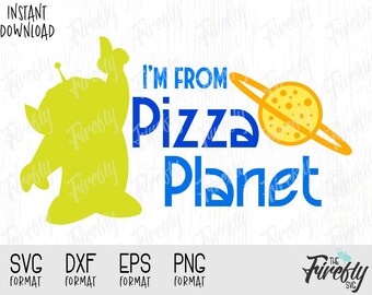 Pizza Planet Svg Etsy