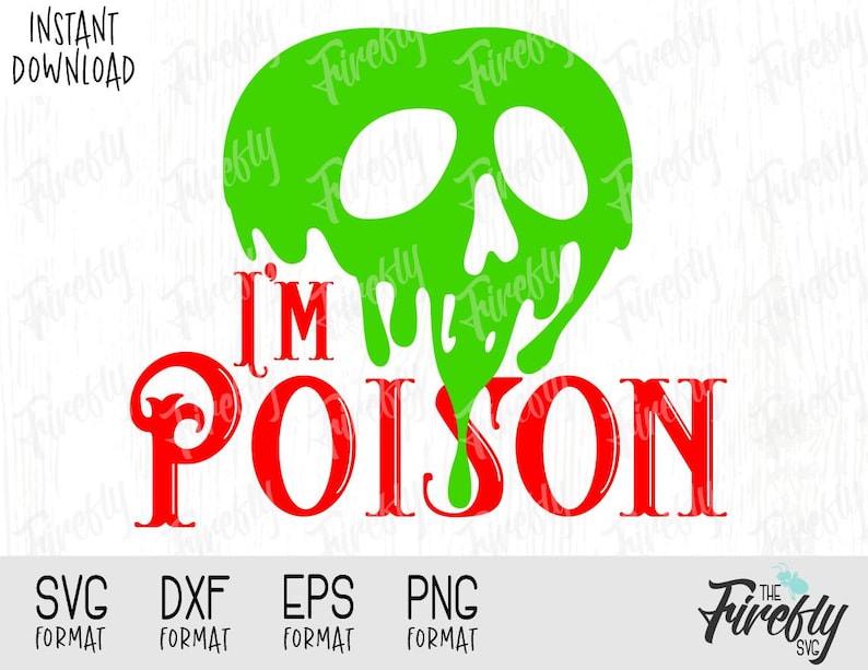 Download Svg Snow White Poison Apple I'm Poison Quote Disney | Etsy