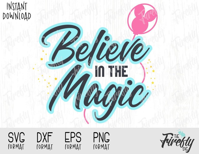 SVG croient en la magie citation de Disney Disney vacances