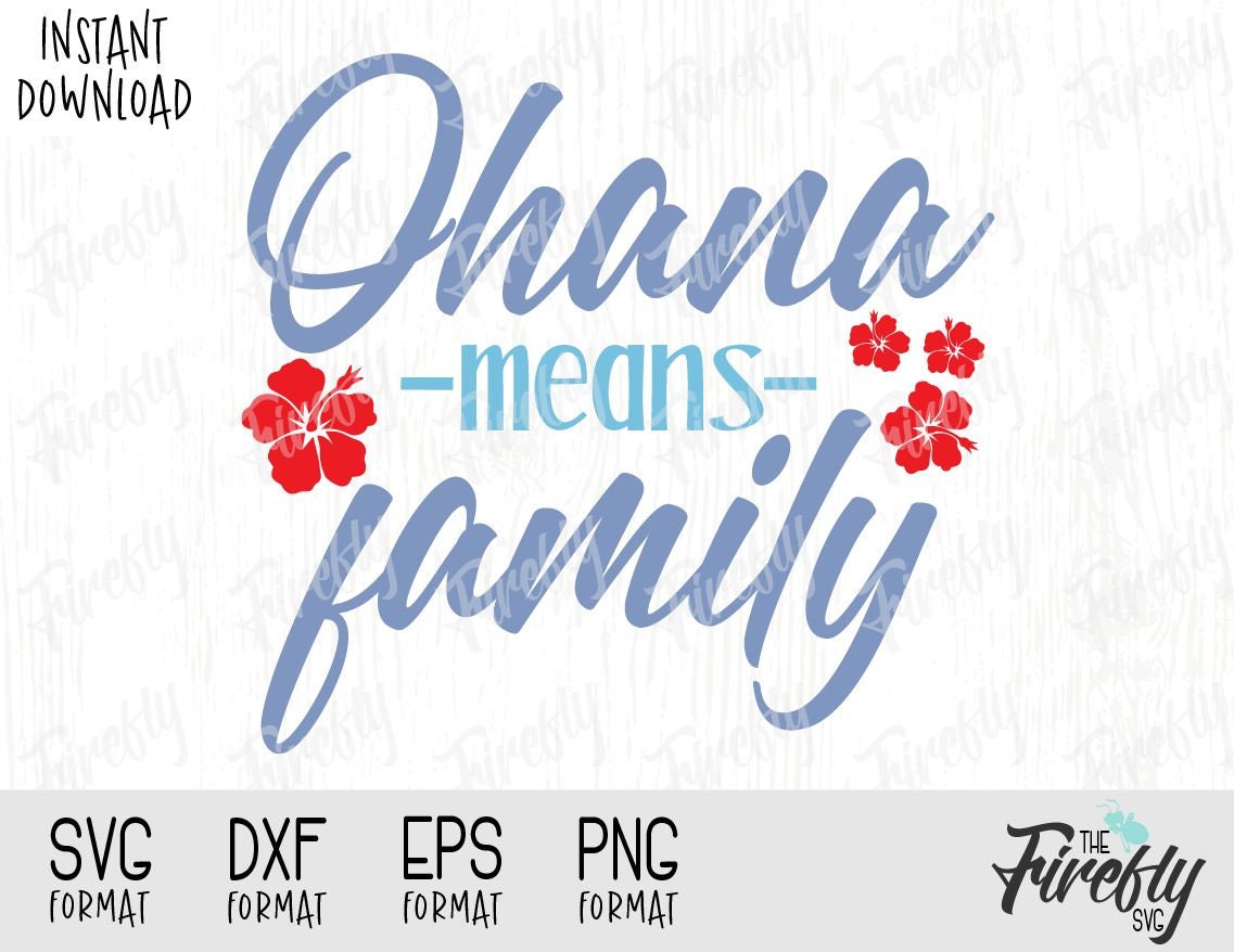 Download Svg Lilo And Stitch Ohana Means Family Quote Disney Inspired Etsy