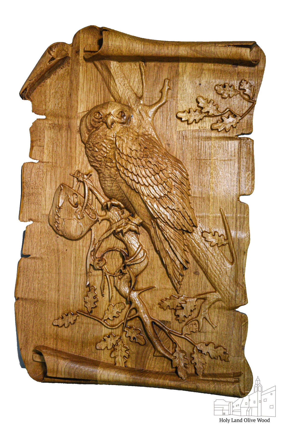 Owl Wood Carving Home Decor Made of Oak Wood Nice Gift - Etsy