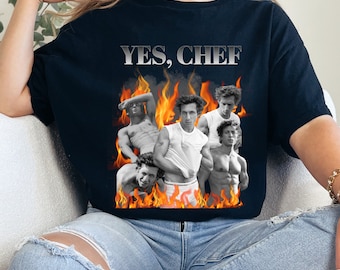 The Bear, Yes Chef Jeremy Allen White retro vintage rap tee shirt funny
