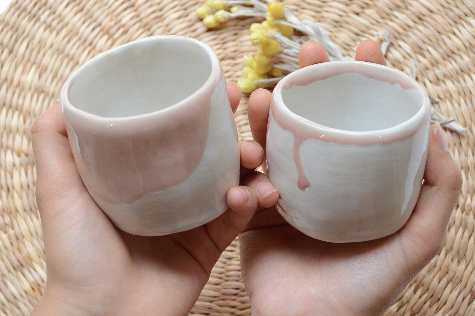 Ceramic tumbler set Set of ceramic tumblers Coffee or tea Etsy