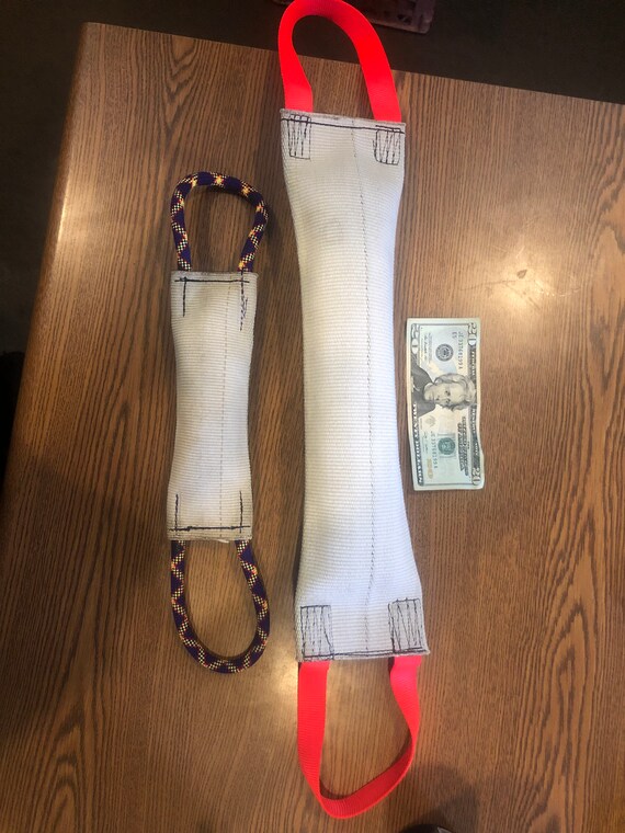 recycled fire hose dog toys