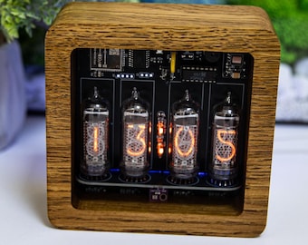 Nixie Tube Clock Pulsar IN-14 4-tubes