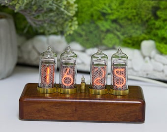 Nixie Tube Clock Pulsar IN-14 4-tubes