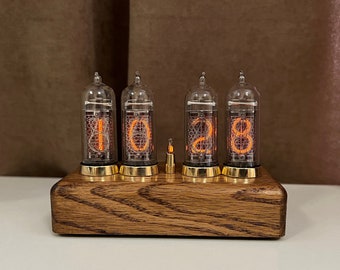 Nixie Tube Clock Pulsar IN-14 4-tubes