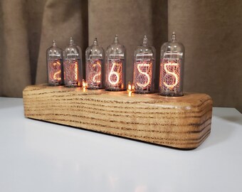 Nixie Tube Clock Pulsar IN-14 6-tubes Wi-Fi