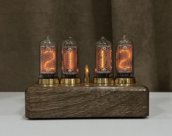 Nixie Tube Clock Pulsar IN8-2 4-tubes