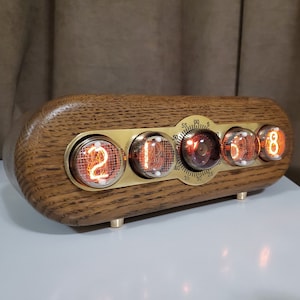 Nixie Tube Clock Pulsar IN-4+Decatron